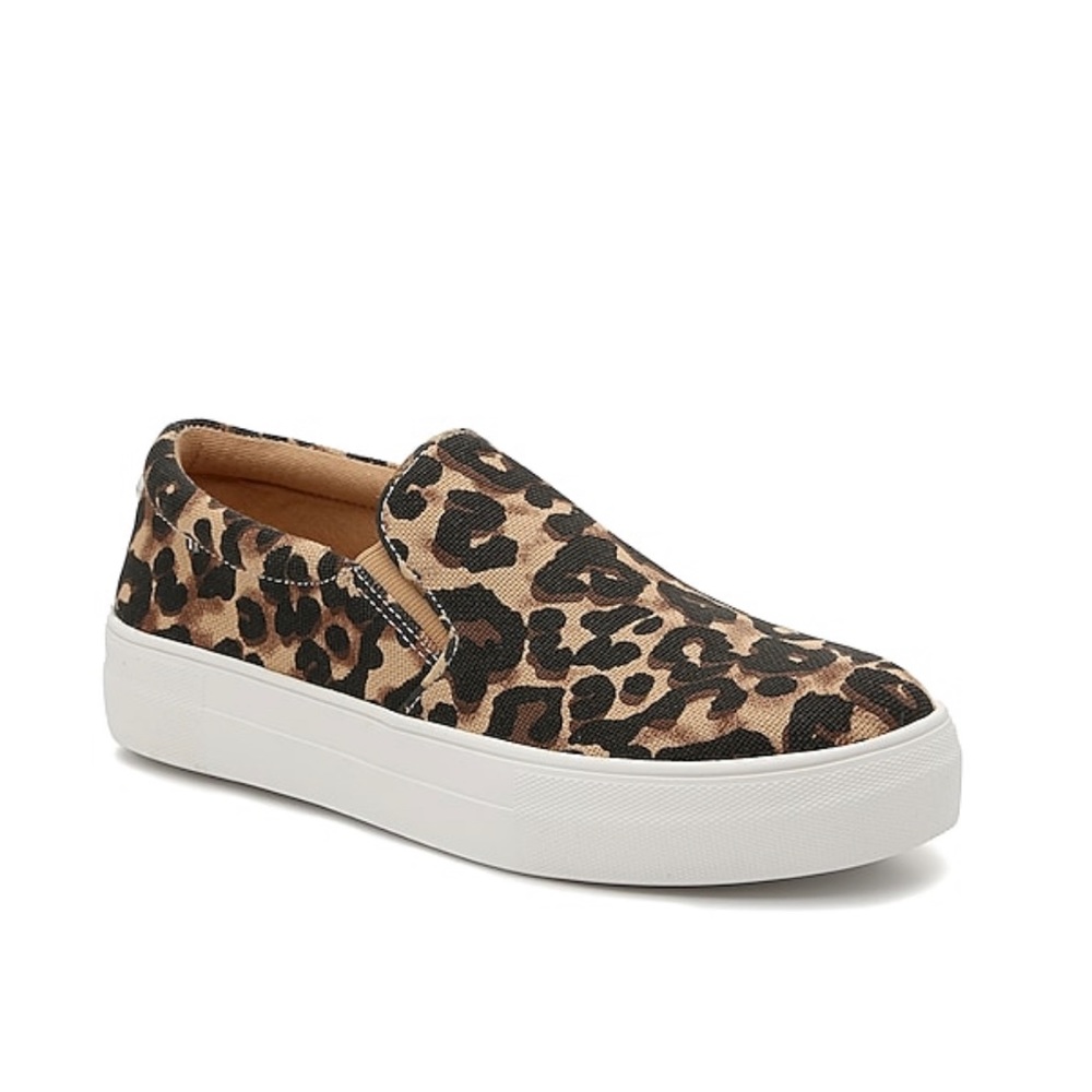 Steve Madden Gills-A Platform Slip on Leopard 6M